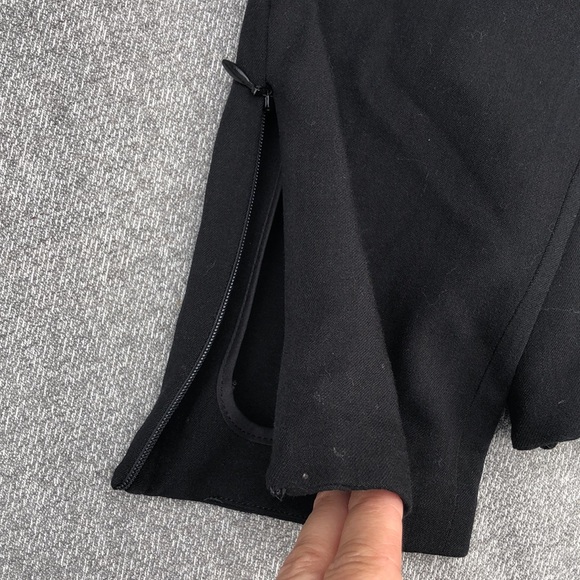 Like new! - THEORY Virgin Wool & Viscose Blend Side Zip Pants w/Ankle Zippers - Picture 9 of 9